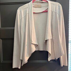 Cream Women's Faux Suede Jacket